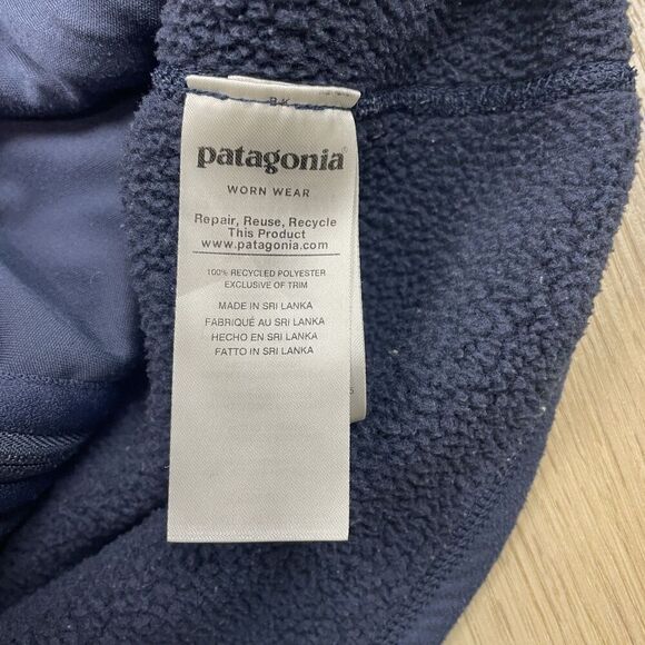 Patagonia Sweater Womens XS Blue Full Zip Better Sweater Fleece Jacket Pocket - Picture 5 of 11